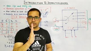 11 Introduction to Demultiplexers in Hindi  Tech Gurukul by Dinesh Arya [upl. by Alimac]