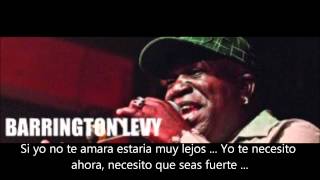 Barrington Levy Be Strong Subtitulada En Español [upl. by Eidoow]