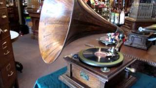 Victor Antique Phonograph  Bradfords Antiques [upl. by Hentrich]