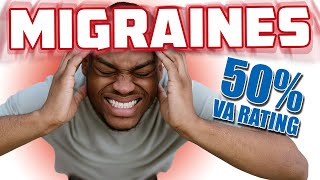 It Just Got EASIER to Get a 50 Percent VA Rating for Migraine Headaches [upl. by Neellok]