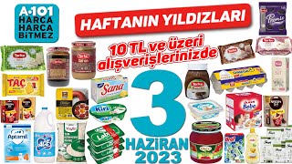 A101 3 HAZİRAN 2023 İNDİRİM KATALOĞU  GIDA amp TEMİZLİK A101 İNDİRİMLERİ  A101 HAFTANIN YILDIZLARI [upl. by Acnayb]