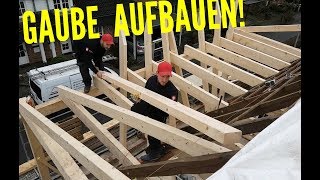 Dachdecker  Gaube Teil 12 Abrissarbeiten und Gaubenaufbau [upl. by Adrien176]