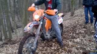 Enduro KTM EXC 450TO ZA DUÅ»O DLA AMATORA  ALE MoC [upl. by Atikram998]