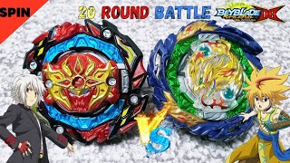 Beyblade burst DB 【Astral Spriggan VS Vanish Fafnir】 20th Round 베이블레이드 버스트 DB 아스트랄 스프리건 VS 배니쉬 파브닐 [upl. by Atoked]