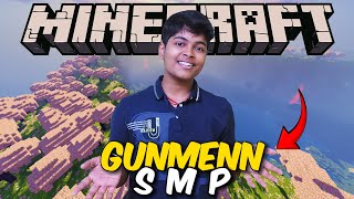 First Day in Gunmenn SMP  Minecraft SMP Gameplay Episode 1 [upl. by Ynattyrb]