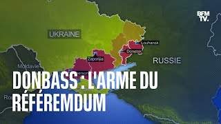 Donbass larme du référendum [upl. by Ahsinat813]