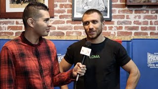 Lomachenko Talks Early Flirtation with MMA [upl. by Nnylesor547]