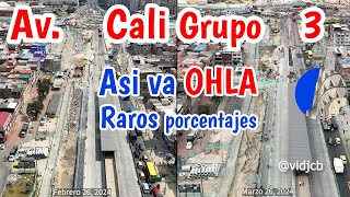 Así va el grupo 3 Avenida Ciudad de Cali Troncal Transmilenio [upl. by Anhoj]