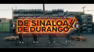 Los Varones De California Feat Herencia De Cosala quotDe Sinaloa y De Durangoquot 2023 [upl. by Ikir]