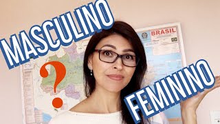 MASCULINO E FEMININO IRREGULAR NO PORTUGUÊS [upl. by Okimik]