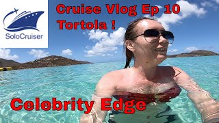 Celebrity Edge Cruise Vlog Long Bay Beach Tortola Solo Cruiser Ep 10 [upl. by Htebazileyram]