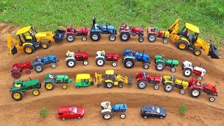 Mini tractor trolley videos  tractor jcb video  jcb video Jcb cartoon jcb gadi  tractor cartoon [upl. by Brader925]