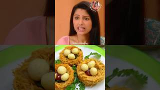 Gopibahu making Nest chaat🍲shorts sathnibhanasathiya gopibahu [upl. by Lyrak]