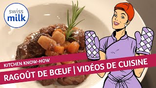 Comment faire un ragoût de bœuf  Vidéo de cuisine  Swissmilk 2013 [upl. by Pritchard995]