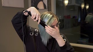 How to Style Bangs While Growing Them Out [upl. by Retla]