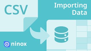 Importing Data  Basics 5  Ninox Tutorials [upl. by Aliet]