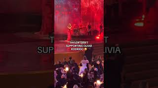 Olivia Rodrigo gets support from Taylor Swift at the Grammy ceremony 🥰👏🥹 [upl. by Amisoc]