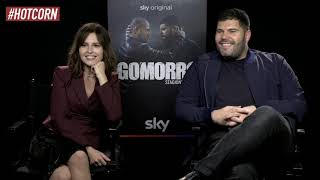 GOMORRA 5  STAGIONE FINALE  Intervista a Salvatore Esposito e Ivana Lotito  HOT CORN [upl. by Annairdna]