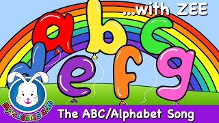 The Alphabet Song with lyrics  Nursery Rhymes [upl. by Palgrave]