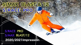 SRACE PRO SMAX BLAST amp 12 Salomon Ski Impresstion [upl. by Orwin]