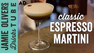 Classic Espresso Martini  Coffee Cocktail [upl. by Wendalyn]