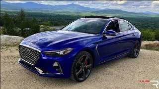 2019 Genesis G70 33T – The New Sport Sedan Benchmark [upl. by Ydnerb]