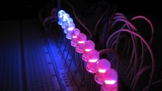 How to Control a Ton of RGB LEDs with Arduino amp TLC5940 [upl. by Aikal750]