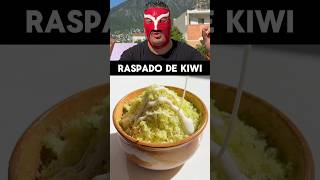 Raspado de kiwi con leche condensada  Yo Soy MrTbone [upl. by Anilocin]