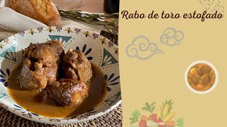 🔝Receta de RABO de TORO ESTOFADO en olla de cocción lenta 💯 [upl. by Odlareg100]