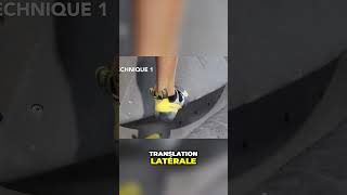 Comment changer de pieds en escalade  Plus dastuces sur la vidéo ici  ☝️☝️escalade tutorial [upl. by Maghutte]