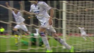 Il gol di Schick  Inter  Sampdoria  12  Giornata 30  Serie A TIM 201617 [upl. by Callum]