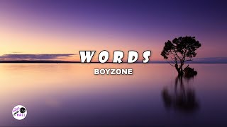 Words  Boyzone Lyrics [upl. by Robinetta422]