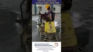 How to Use a Power Trowel for Smooth Concrete Finishing [upl. by Elay]