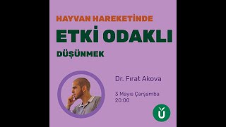 Hayvan Hareketinde Etki Odaklı Düşünmek  Fırat Akova [upl. by Berard]