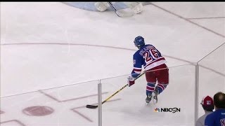 St Louis beats Tokarski topshelf for OT winner [upl. by Llekram683]