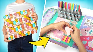 BACK TO SCHOOL How To Make Cutest Folder Organizer [upl. by Manno]