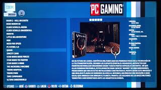 Tolueno Lista de juegos Pc gaming [upl. by Laucsap]