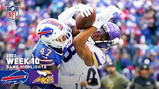 GAME OF THE YEAR Buffalo Bills vs Minnesota Vikings  2022 Week 10 Game Highlights [upl. by Bagley]