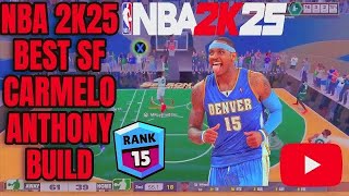 This CARMELO ANTHONY build is INSANE on NBA 2K25 [upl. by Sternlight509]