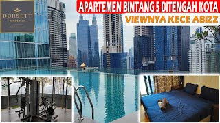 APARTEMEN KEREN amp STRATEGIS DI BUKIT BINTANG  DORSETT RESIDENCE KL MALAYSIA [upl. by Drhacir596]