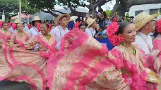 Fundación artística Nabusimake 3 puesto desfile de piloneras 2024 Valledupar festival vallenato [upl. by Ailadgim237]