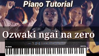 OZUAKI NGA NA ZERO Trina Fukiau Piano Tuto [upl. by Ymac]