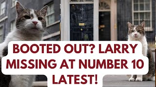 DOWNING STREET LARRY TOTALLY DISAPPEARS WHAT HAPPENED  larrythecat downingstreet keirstarmer [upl. by Dygall]