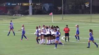 UNCP Soccer Highlights vs Chowan 106 [upl. by Ysus]