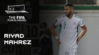 Riyad Mahrez Goal  FIFA Puskas Award 2021 Nominee [upl. by Aurita928]