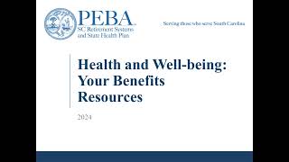 2024 Health and Wellbeing Your Benefits Resources [upl. by Adlih]