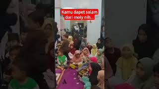 Santri TAAM ALJIHAD dapet salam dari Moly [upl. by Stanwin]