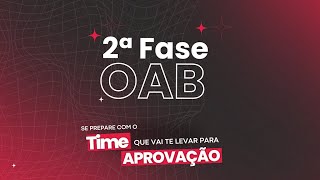 OAB 2ª Fase Trabalho  MeuCurso [upl. by Aneekahs580]