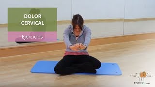 Ejercicios para mejorar el DOLOR CERVICAL [upl. by Ddarb]