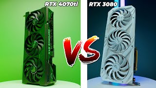 RTX 3080 12GB vs RTX 4070ti  Theres ONLY ONE good option [upl. by Nosam]